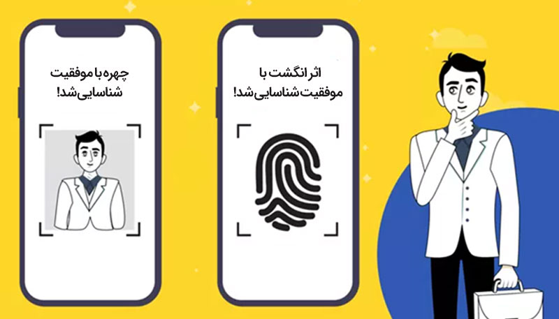 شناسایی چهرو و اثر انگشت